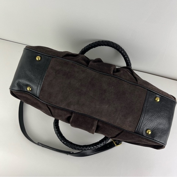 Banana Republic Gold Hardware Crossbody Bag Rope Handles - Picture 8 of 9